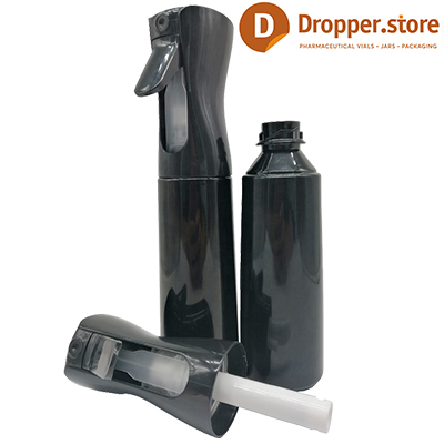 Vaporisateur Hair Spray Bottle 300ml Black Continuous Spray