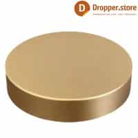 Amber Glass Jar 30ml with Gold Aluminum Cap - Pharmaceutical Vials - Amber Jar for Cream 30ml - Cosmetic Jar 30ml - Medical treatments - www.dropper.store