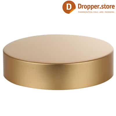 Amber Glass Jar 50ml with Gold Cap - Pharmaceutical Vials - Amber Jar for Cream 50ml - Cosmetic Jar 30ml - Medical treatments - www.dropper.store - info@dropper.store